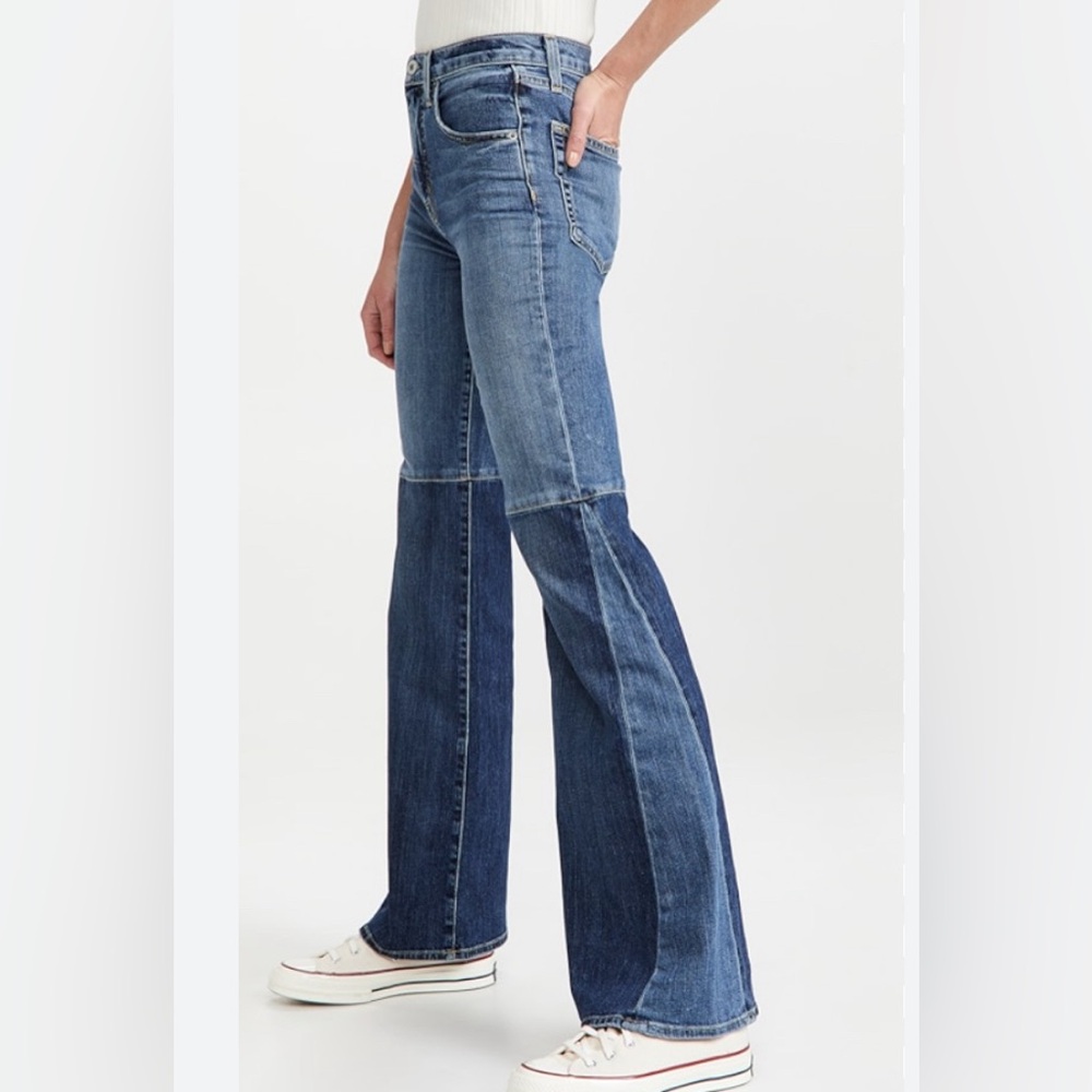 Nili Lotan Marseille Patchwork Jean- New with tags. Size 28.  Great condition !!